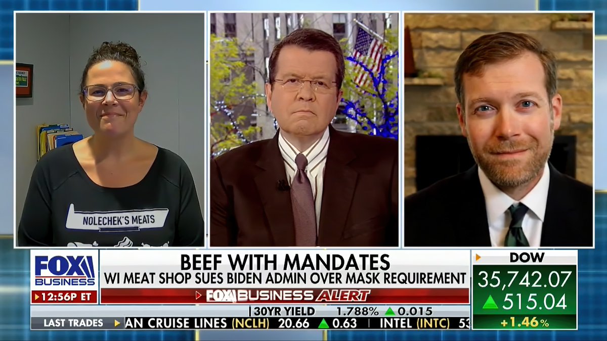 danielsuhr's tweet photo. Lindsey is absolutely right: the Biden @USDA must stop this illegal intrusion into small businesses like Nolecheck's Meats. @TeamCavuto @FoxBusiness https://t.co/T9Y8IqtKMf