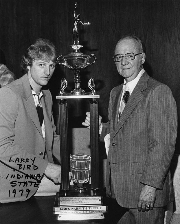 Happy Birthday to our 1979 Naismith Men s College Player of the Year, Larry Bird  