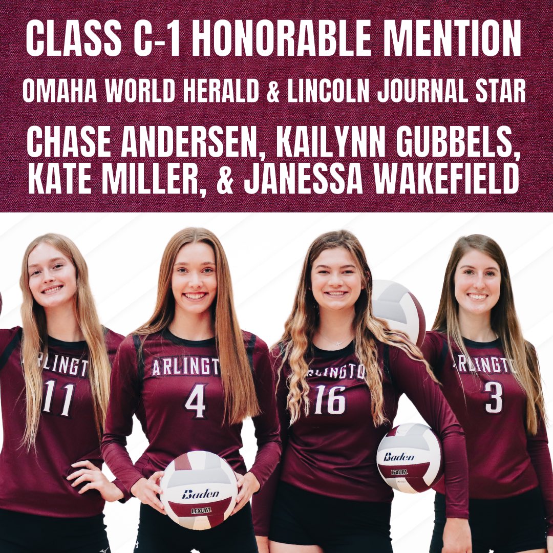 Arlington HS VB tweet media