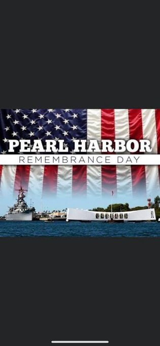 80 years ago today 🙏🏻💜 #PEARLHARBOR https://t.co/lI1720Xzqm