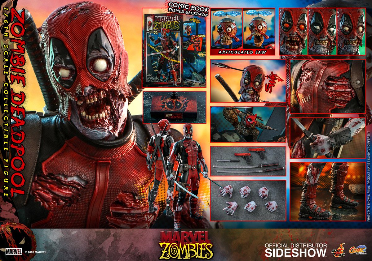 EgyFigure's tweet photo. Zombie Deadpool
Sixth Scale Figure by Hot Toys Comic Masterpiece Series - Marvel Zombies
..........................
Available Now in Our Warehouse Abroad 
Pre-Order ⚠️
Approximate time till delivery 10 - 12 days after order
Deposit: 1,000 EGP
Full Price: 8,000 EGP 
First Batch https://t.co/ElVoYgBBSc