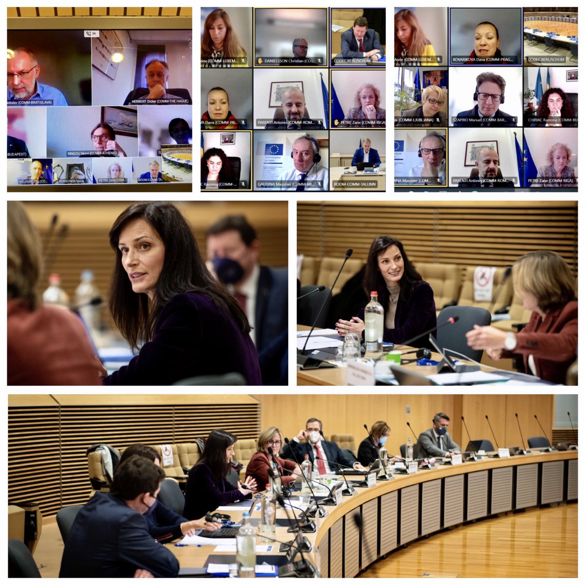 PiaAhrenkilde's tweet photo. .@EU_Commission Representations had a great session with @GabrielMariya today to prepare the 2022 #EuropeanYearofYouth. They are all set for listening, engaging &amp; promoting concrete opportunities for youth on the ground! See also👉 https://t.co/PxUXzG2XKN https://t.co/BvtUuyJyxQ