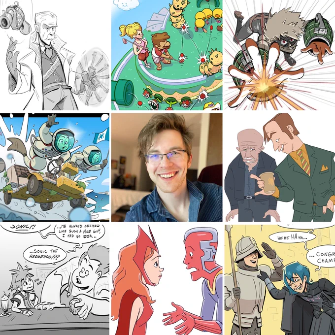 #artvsartist2021 #artvsartist

I forgot the WandaVision animatic thing was this year! Might do more stuff like that- it was time-consuming but really fun! 