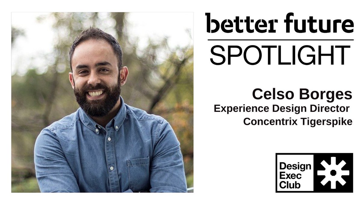 Our very own Experience Design Director, Celso Borges chats with CEO and Founder Mark Bergin of the Design Exec Club. #BetterFutureSpotlight

Read more or listen to the podcast in the link below!

designexecclub.com/post/celso-bor…