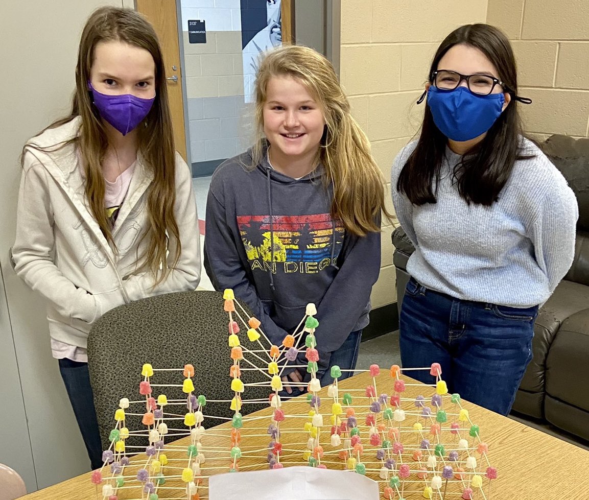 mbouldinIB's tweet photo. 6th graders are learning the #MYPDesignCycle by planning, creating, and evaluating gum drop signs! https://t.co/XPn4Y6vq5Z