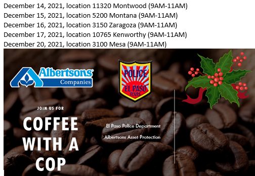 EL PASO POLICE DEPT tweet media