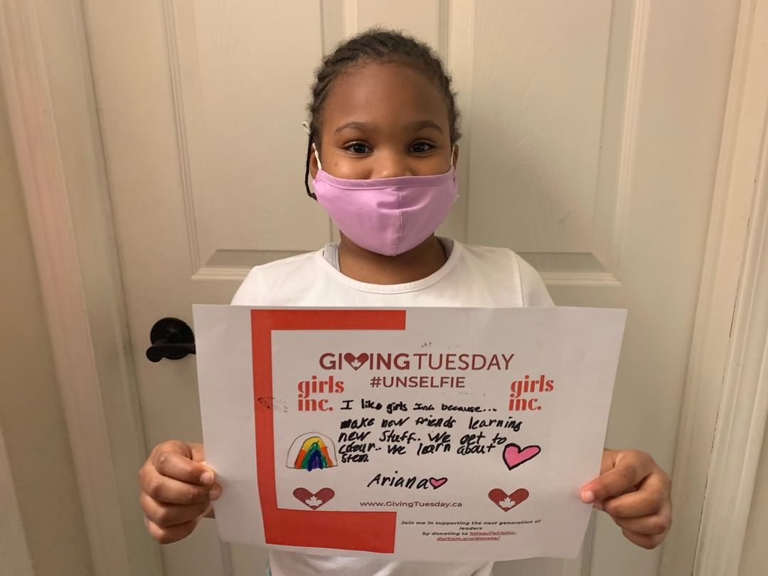 . <a href="/GirlsIncDurham/">Girls Inc. of Durham</a> were very busy sharing their unselfies this year! Participants took to social media to celebrate the charity and talk about the impact it's had on their everyday lives. #GivingEveryTuesday #unselfie