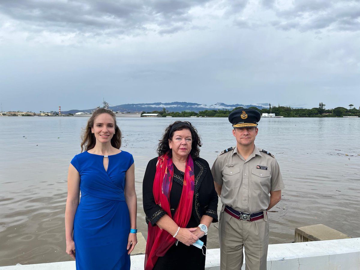 EmilyClokeUK (@emilyclokeuk) on Twitter photo Valor, sacrifice, peace: Today we mark the 80th commemoration of National Pearl Harbour Remembrance. Honoring the selfless service of veterans to protect our freedom and liberty. Thank you
<a href="/UKinLA/">UK Consulate in LA</a> <a href="/UKinUSA/">British Embassy Washington</a> <a href="/UKdefUS/">UK Defence Staff in US</a> <a href="/PearlHarborNPS/">PearlHarborNPS</a> Valor, sacrifice, peace: Today we mark the 80th commemoration of National Pearl Harbour Remembrance. Honoring the selfless service of veterans to protect our freedom and liberty. Thank you
<a href="/UKinLA/">UK Consulate in LA</a> <a href="/UKinUSA/">British Embassy Washington</a> <a href="/UKdefUS/">UK Defence Staff in US</a> <a href="/PearlHarborNPS/">PearlHarborNPS</a>