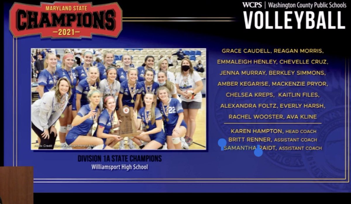 What an honor to be recognized during the WCPS BOE meeting.  Student athletes having success on the court and in the classroom! <a href="/WCPSAthletics/">Eric Michael</a> <a href="/WilliamsportHS/">Williamsport High</a> <a href="/WHSWildcats_AD/">Athletic Director</a> #sweet16