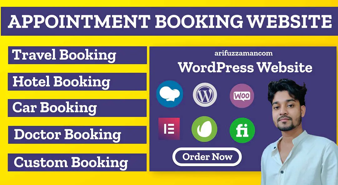 lnkd.in/gFGznKZC
Do you need a WordPress booking website with Reservation System?

I will create appointment  booking website with reservation system to your wordpress website.

Details: lnkd.in/gFGznKZC

#DeSantis
I'm #Canadian's
#ShutItDown
#Gaetz