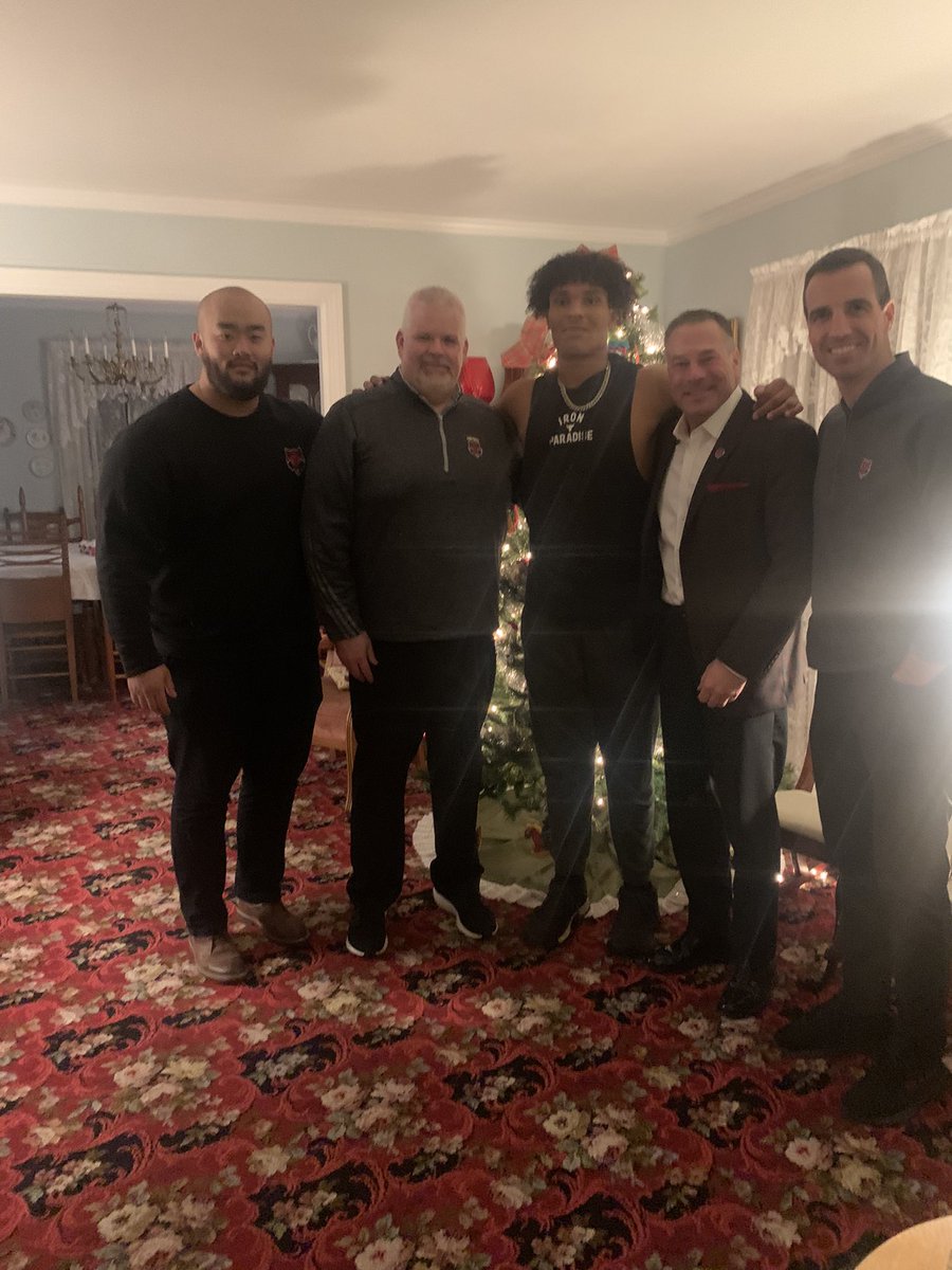 Great home visit with <a href="/CoachButchJones/">Butch Jones</a> <a href="/CoachLimegrover/">Coach Matt Limegrover</a> <a href="/CoachAKwon/">Andy Kwon</a> <a href="/CoachRobHarley/">Rob Harley</a> <a href="/AStateFB/">Arkansas State Football</a>