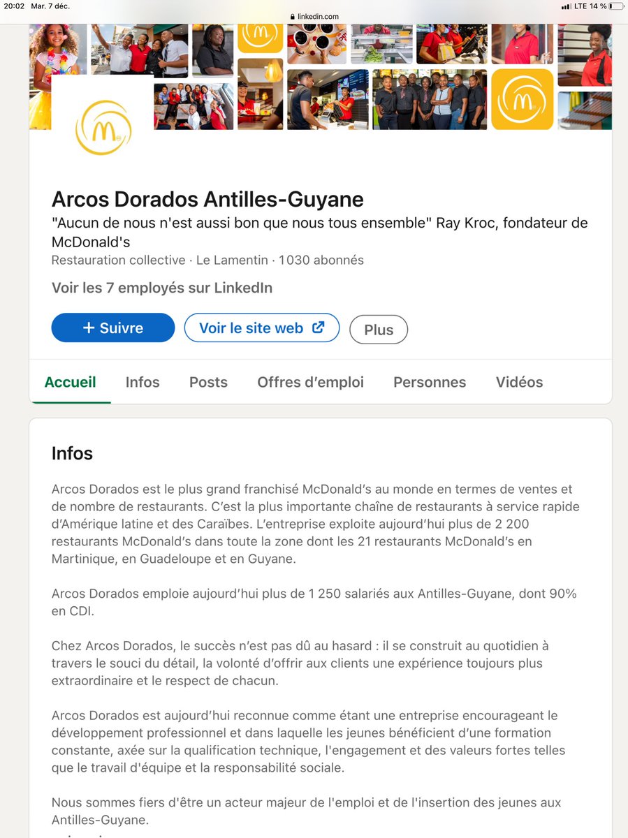 EDDIEMARAJO's tweet photo. PETIT POINT RÉGULIER SUR LA PÉNÉTRATION RÉGULIÈRE DES MULTINATIONALES SUR LES MARCHÉS ANTILLAIS: LE GÉANT ARGENTIN ARCOS DORADOS 1ER FRANCHISÉ MONDIAL MCDONALD’S PROPRIÉTAIRE DES 21 MCDOS DE MARTINIQUE, GUADELOUPE ET DE GUYANE. https://t.co/7pvi95dnQT