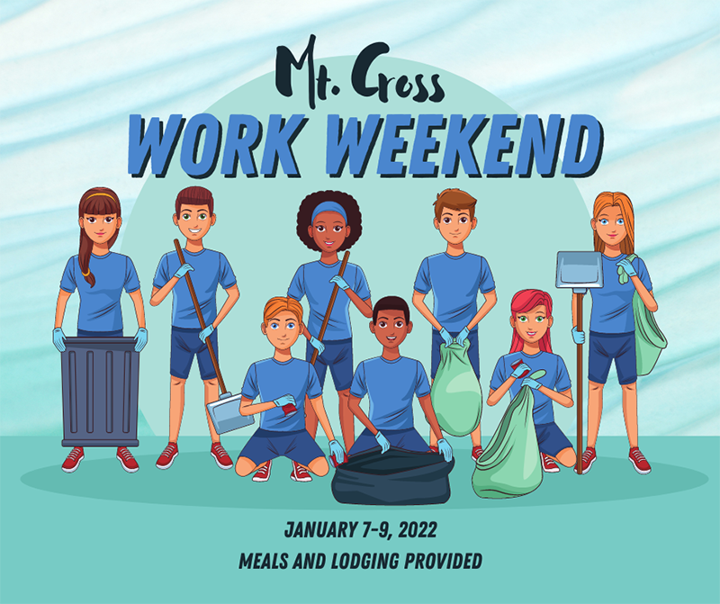 After a long pandemic, the camp could use some work before Summer 2022, so we're having a Work Weekend January 7-9. Can you help out? Visit forms.gle/FfzNKBEMAGrx9P… for the sign up form and reach out to property@mtcross.org with questions or to let us know your specialized skills.