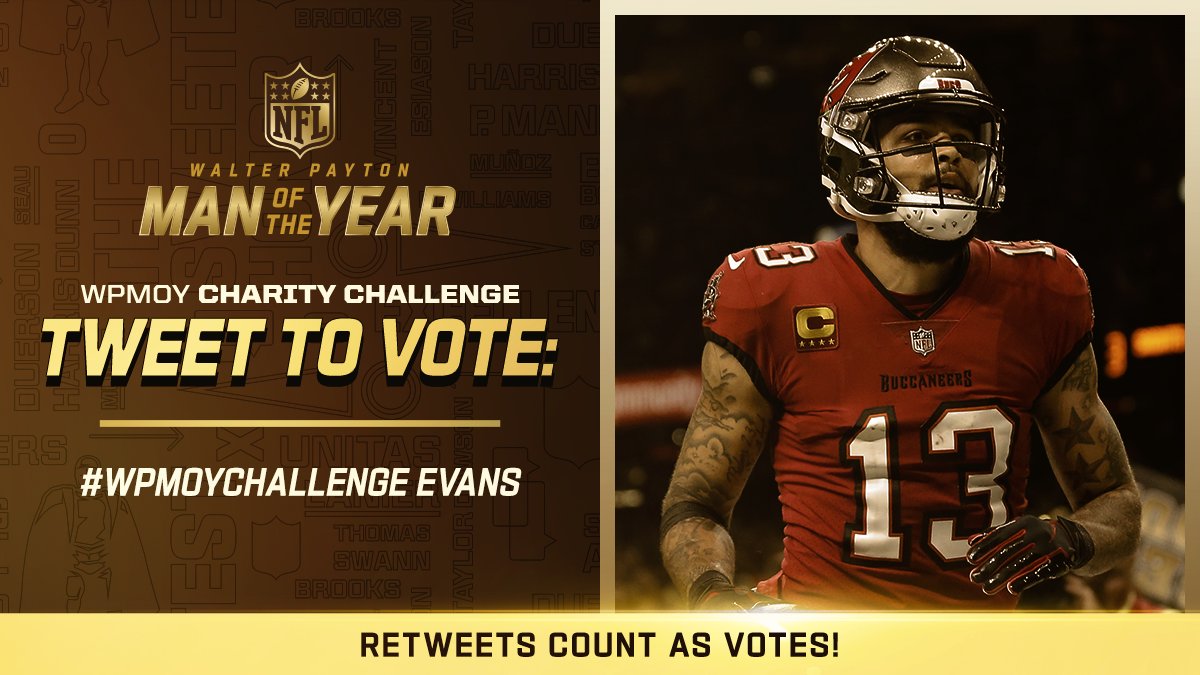Retweets Counts as Votes !!!!! #WPMOYChallenge Evans