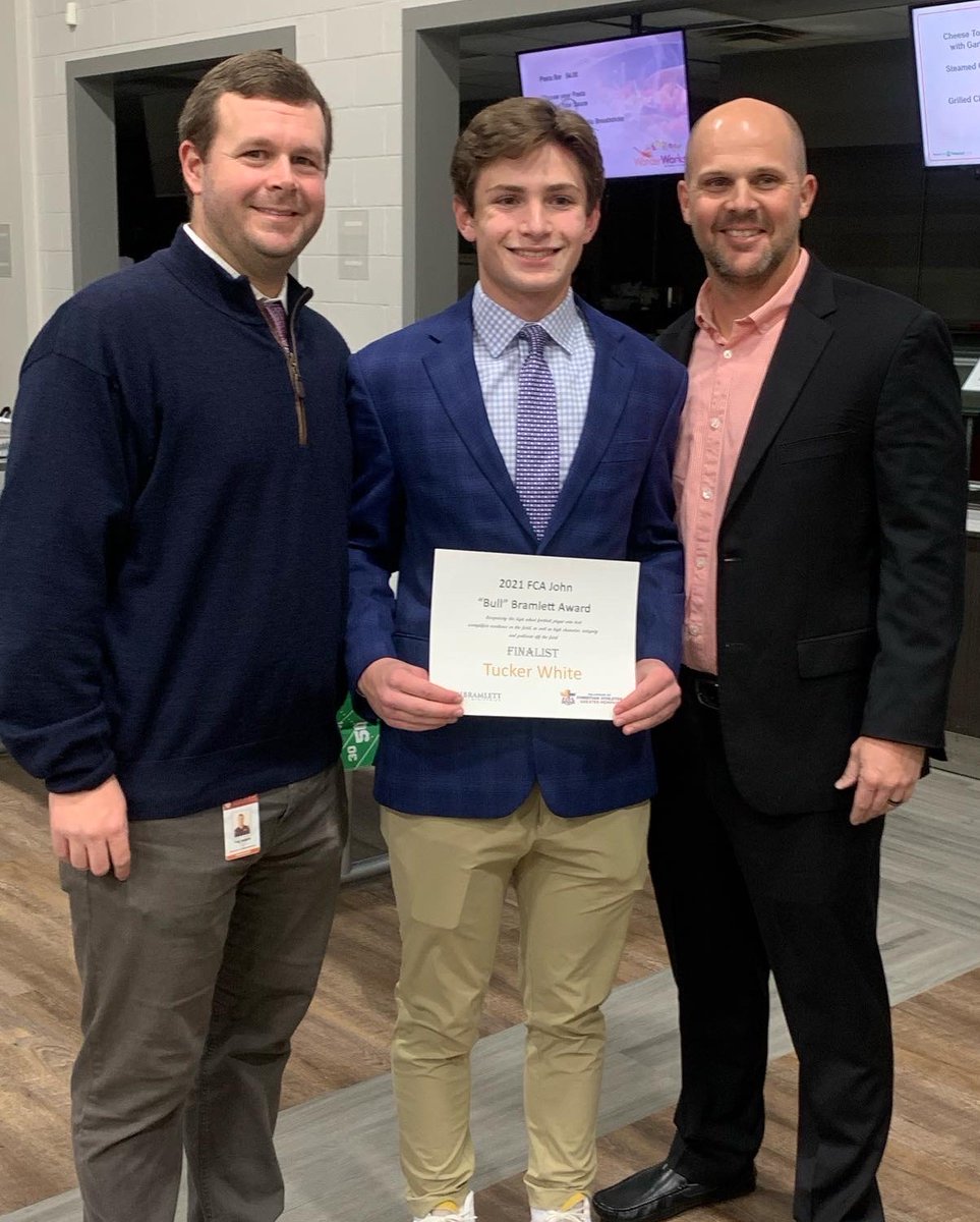 Congrats to our 3 finalists for the 2021 John “Bull” Bramlett Award!!

Daniel Rainey - Collierville High School 
Kylan Bowers - Middle College High School
Tucker White - Evangelical Christian School