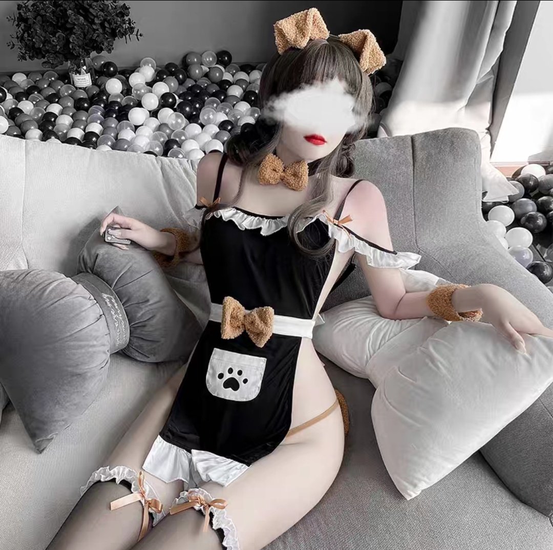 meaw_secretshop's tweet photo. #Cosplay ชุดแม่บ้านหมาน้อยสุดน่ารัก กระโปรงฟูฟ่อง ถอดแยกได้ พร้อมที่คาดผมหูและจีสตริงหางดุ้กดิ้ก เ���็นน้องโบ้น้อยเซ็กซี่ขี้อ้อน 🐶🐶🐶

ขนาด : ฟรีไซส์ (อกถึง 36)

✨ราคา 450 บาท✨

ค่าส่งเอกชน 40 บาท
#ชุดนอนไม่ได้นอน
#ชุดเซ็กซี่
#ร้านแมวเหมียว
#meaw_secretshop https://t.co/ejCdFivtKu