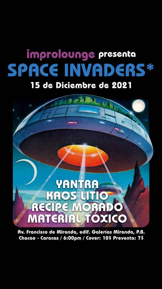Te esperamos el miércoles 15 de diciembre a las 6 pm en @improlounge para pasar un buen rato con lo mejor de nuestro repertorio donde nos acompañarán también las bandas <a href="/MaterialToxico/">Material Tóxico</a> <a href="/KaosLitio/">Kaos Litio</a> y <a href="/recipemorado/">𝚁é𝚌𝚒𝚙𝚎 𝙼𝚘𝚛𝚊𝚍𝚘 ®</a> 
Reserva por DM o por IG, aforo limitado $10 Preventa 7$
#Grunge