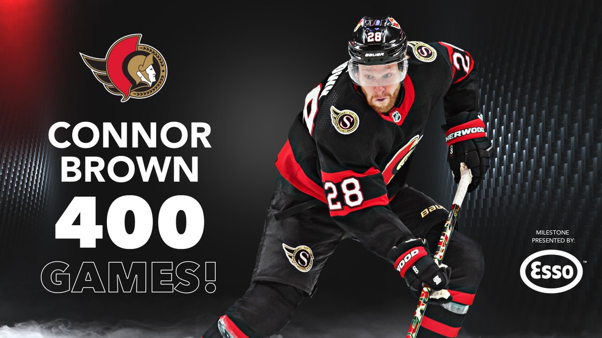 Senators's tweet photo. 4⃣0⃣0⃣ games 👏

#GoSensGo https://t.co/bZDBPgHc3d