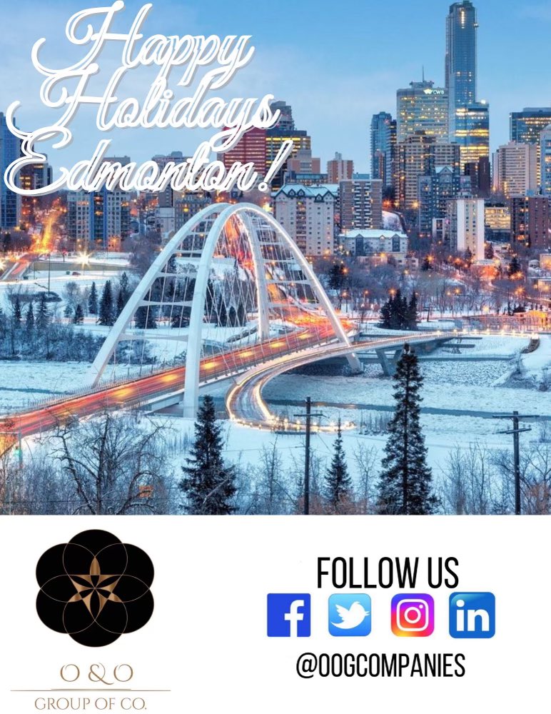 OOGCompanies's tweet photo. Happy Holidays Edmonton!

#happyholidays #oogc #oogcompanies #christmas2021 #yeglocal #yegfood #yeg #festiveseason #festivevibes #yegpitapit #pitapitfortsaskatchewan #littlecaesarsfortsask #marbleslabfortsask https://t.co/dJryrdUajn