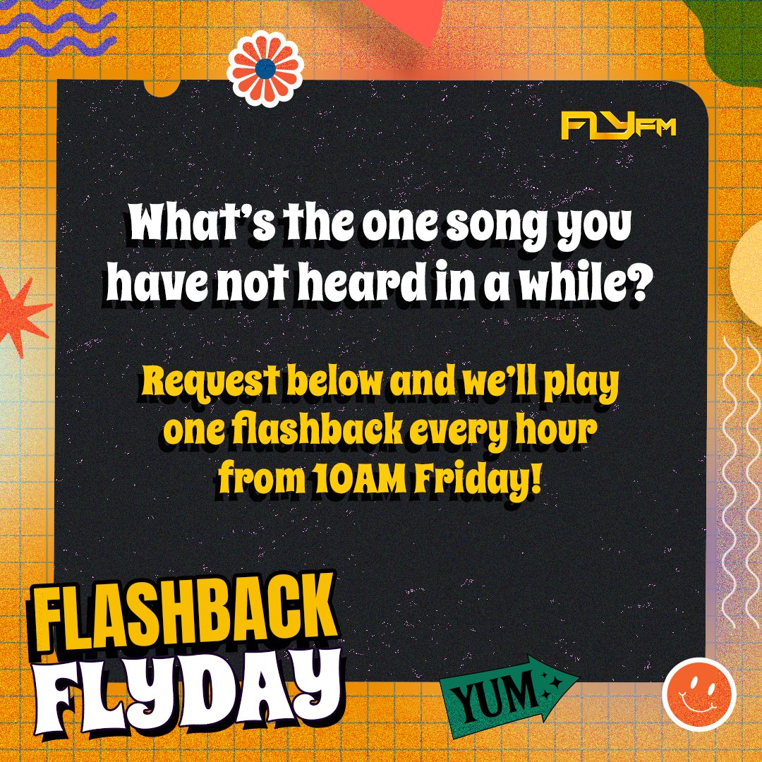 FlyFM958's tweet photo. Itβs Time to request your β€οΈ songs!
Request your fav songs in the comment below π and we will play the music you picked this Friday every hour from 10 AM! π₯π₯
See ya on #FlashbackFlyday Friday! https://t.co/2YlHcgLcyi