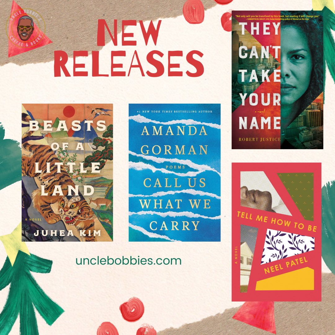 UncleBobbies's tweet photo. New releases?! It’s time for y’all to book it to the shelves, lol.
#UncleBobbies #WeStillHere #CoolPeopleDopeBooksGreatCoffee #UBNewReleases
#NewReleasesThisWeek #Bookstagram #ShelfConfidence #pubday https://t.co/205Wm3jOux