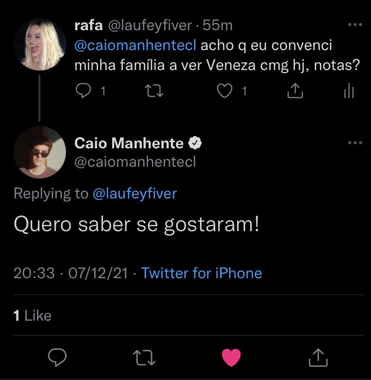 sabsparker's tweet photo. [07/12/21] — caio manhente https://t.co/vjbHiQxBOC