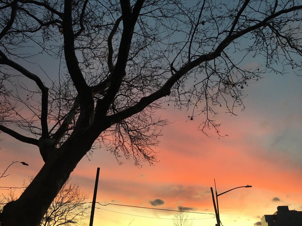 sedrock79's tweet photo. Sunset Hues #sunset #fall #fallskies #NYC #skies #Queens https://t.co/QsJju82hL2
