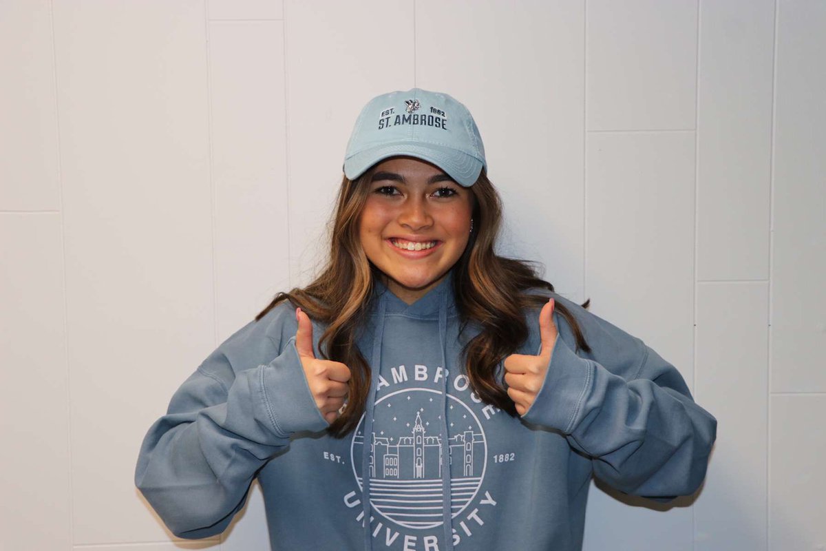I am excited to announce my commitment to run cross country and track and field at St. Ambrose University!! I’d like to thank my teammates, coaches, family and friends for all of their help, guidance, and support. Now Go Fighting Bees! 🐝💛 <a href="/SAUTFXC/">St. Ambrose TF / XC</a> <a href="/TNTignite/">TNT Ignite</a> <a href="/LadyLionsXC/">Saint Viator Girls XC</a>