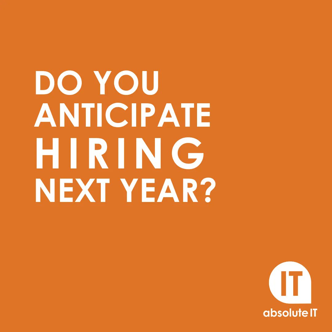 What do you do to #retain your staff? 

There has been a lot of talk about #thegreatresignation over the past few weeks and months. Do you expect to hire in the New Year? 

Tell us here:  buff.ly/2ZJTExL

#techemployer #nztech #nowhiring #employeeengagement