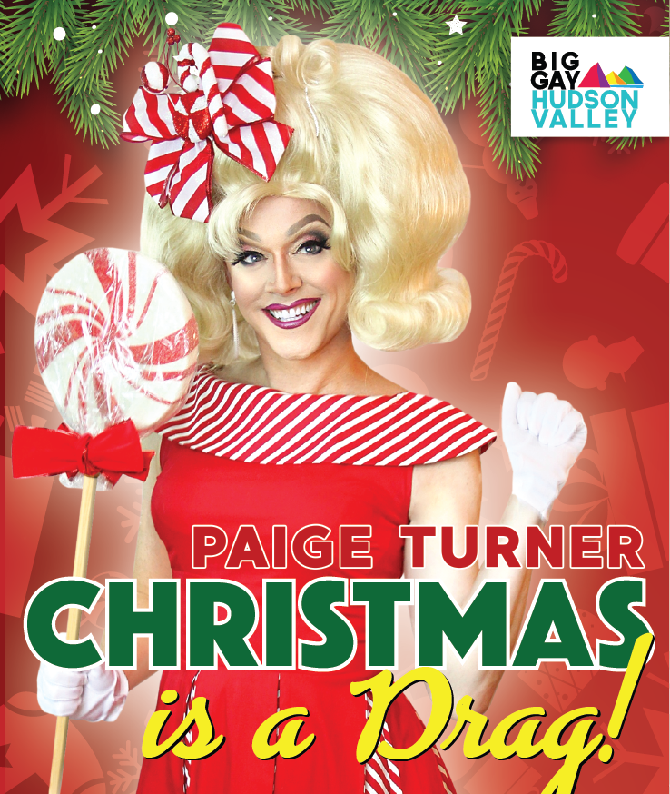 BGHV's tweet photo. This Sunday in Albany: Make the Yuletide Gay with Paige Turner's Drag Christmas Cabaret 🎁 - https://t.co/YPDR3VCvD8 https://t.co/kSRHDguMV5