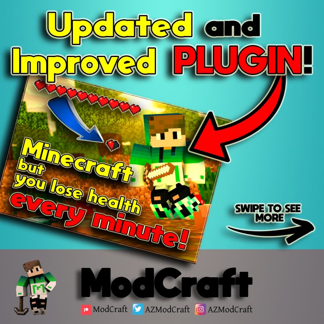 Updated and improved #plugin

Check the link in our bio for more details 

#Minecraft #minecraftchampionship