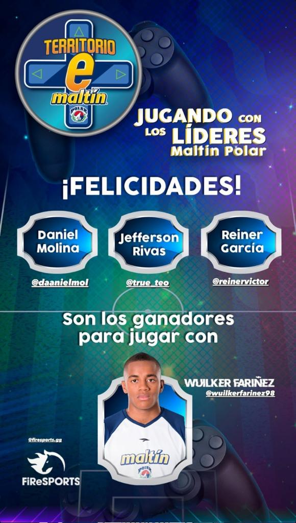 PGLenin1994's tweet photo. ¡Atención gamers futboleros! 🎮⚽

Los panas de @mimaltinpolar mañana estarán realizando un SUPER EVENTO, "Jugando con los Líderes Maltín Polar" 🔥

Los 3 ganadores de la imagen jugarán una partida de FIFA 22 cada uno con el arquero de la Selección Nacional, @Wuilker_Farinez 🤩 https://t.co/qXVFE795F0