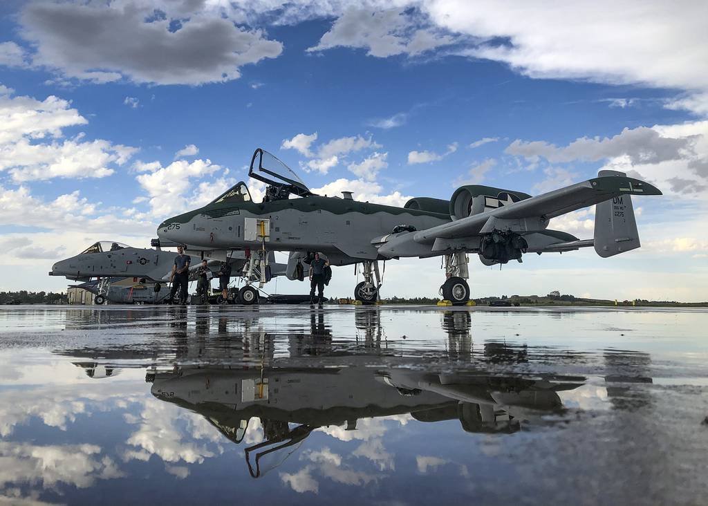 StephenLosey's tweet photo. New today: NDAA would put brakes on A-10 Warthog retirements, but let others go https://t.co/9sY4n55Brm https://t.co/0W7VRtCajm