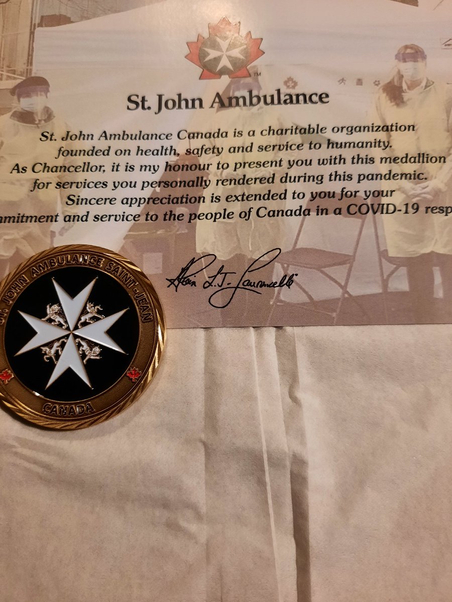 HagenMarianne's tweet photo. An enormous honor to share this national award with @ld_burke + @trishacoleman7 from our new CEO @RobinEMcNeil this evening @SJA_NS_PEI https://t.co/fUyWftIZSQ