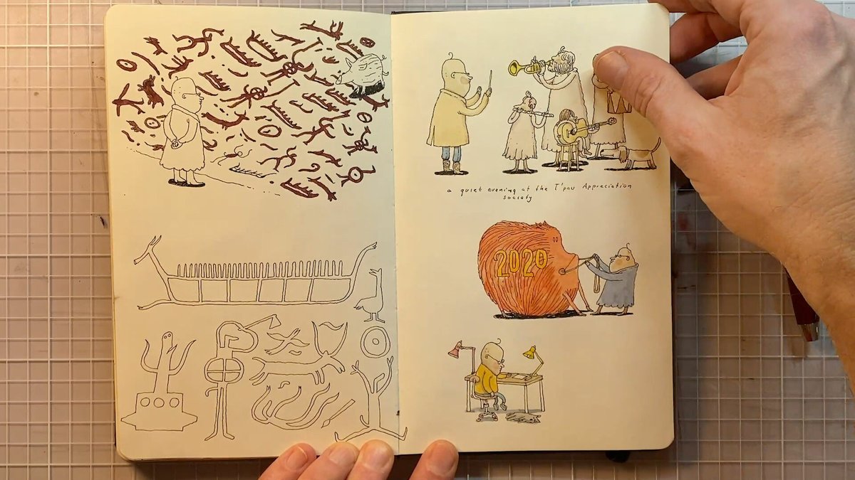 It's sketching time this evening on IAMAG Master Class! Watch the replay of our first session with Mattias Adolfsson :  https://t.co/RyXKCFagLy 