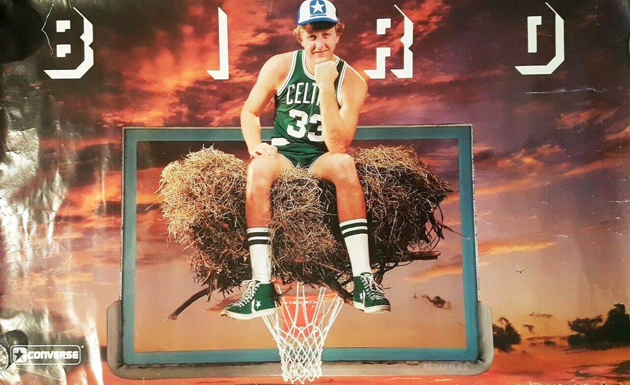 Ballislife X Classic Converse Larry Bird poster https t EtJcozIRwa X