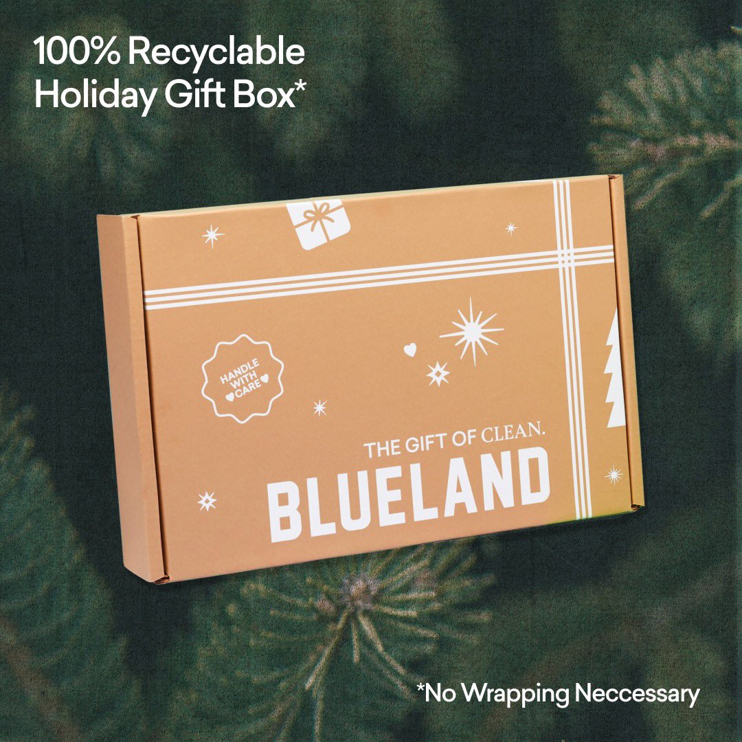 Wrapping paper is so 2000 and late 👋 Over 25 million tons of gift wrap ends up in landfills every holiday season. We designed a box so festive it doesn’t need gift wrapping, and it’s 100% recyclable! 🎁 #tuesdaymotivations