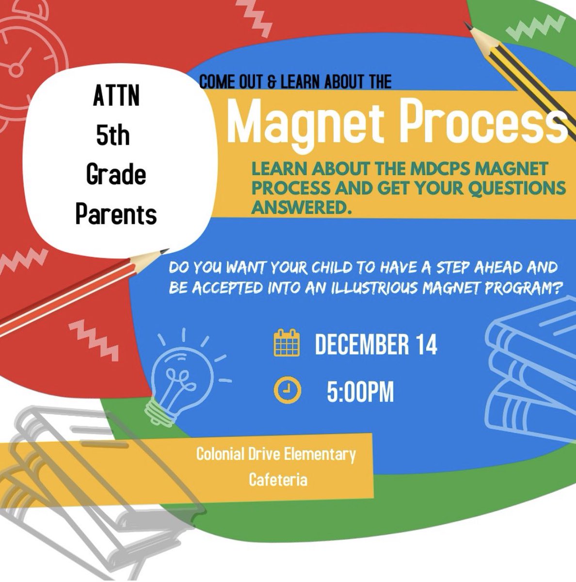 Attention 5th Grade Parents #mdcpssouth
