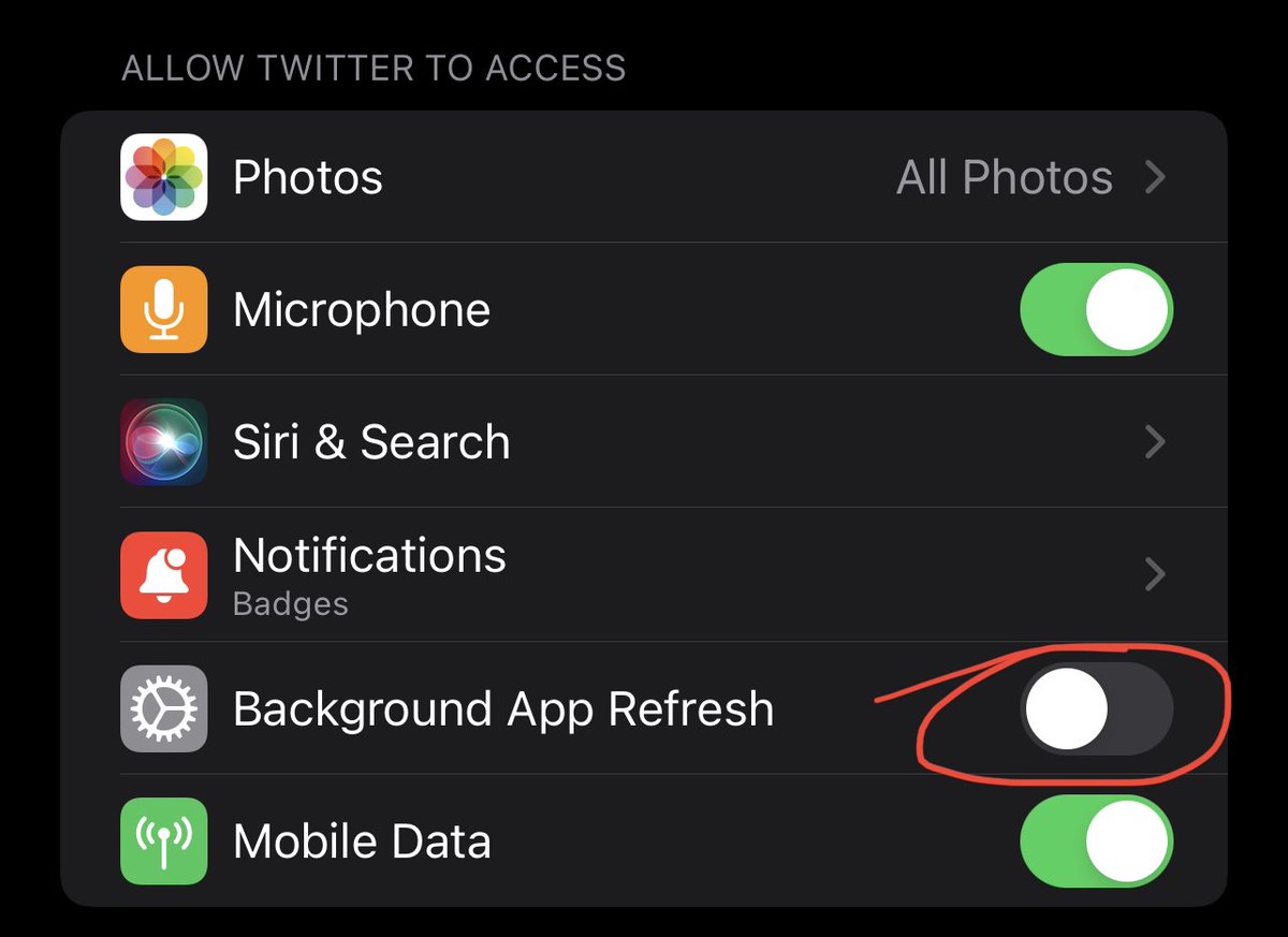 MathouLeChatOFF's tweet image. Les gars mon Twitter tourne plus de 6h/J en arrière plan (peu importe mon utilisation) J’ai essayé denlever l’actualisation en arrière plan et tjrs la meme chose,  quelqun sait ce que je peux tenter ?