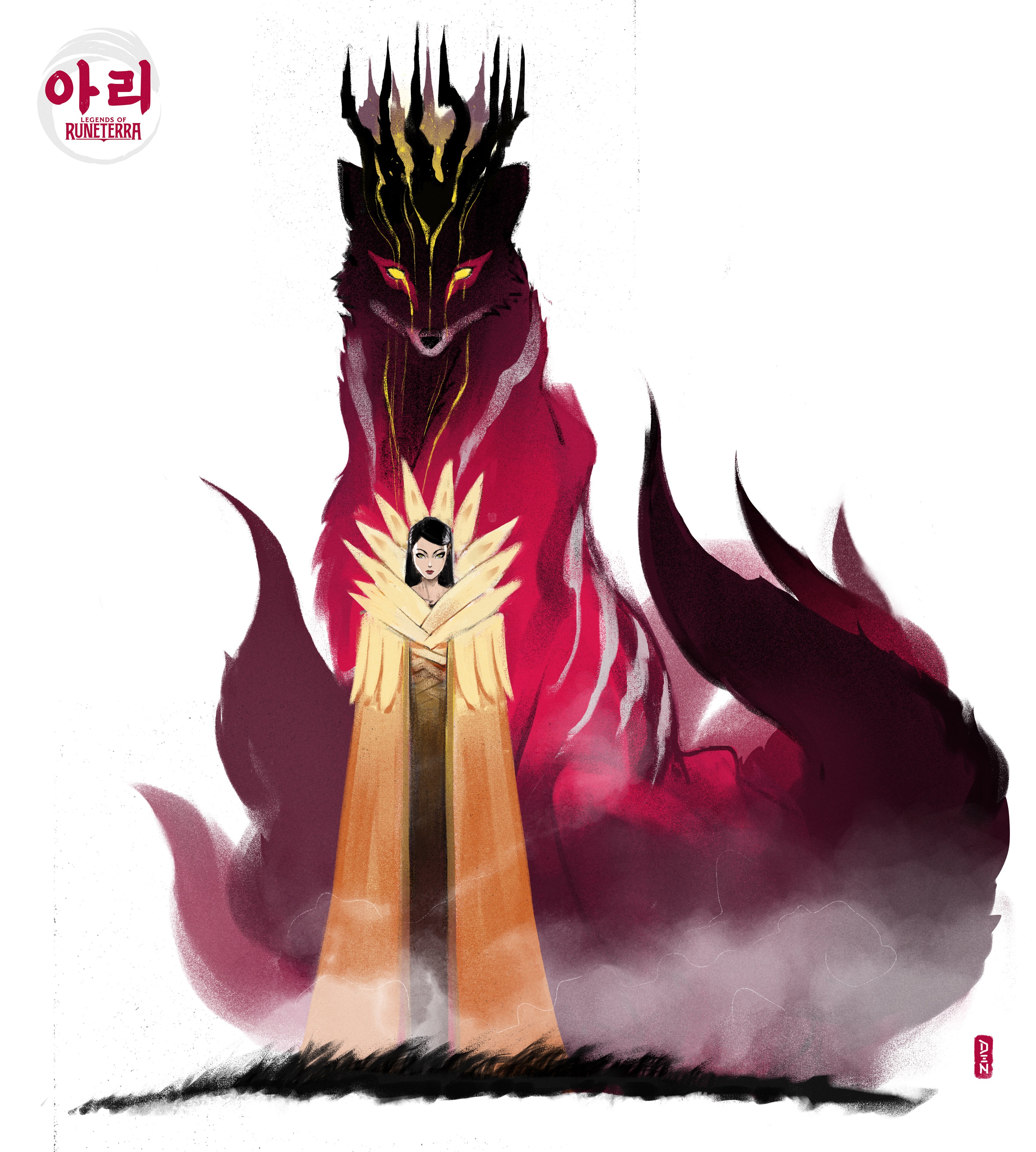 DEN on Twitter: "And here’s my initial proposal for Ahri’s parents: A