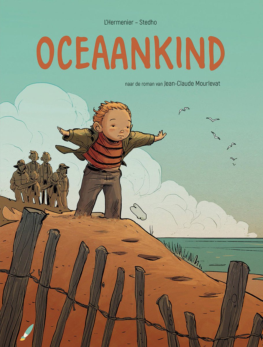 stripland_BENL's tweet photo. In #Oceaankind volgen we het ongelooflijke verhaal van Yann, die zes broers heeft, wanneer ze moeten vluchten voor hun moordzuchtige vader. Prachtig tekenwerk van #Stedho naar het bekroonde jeugdboek van #JeanClaudeMourlevat, geadapteerd door #LHermenier. Morgen te koop. https://t.co/IiZAnPCyfW