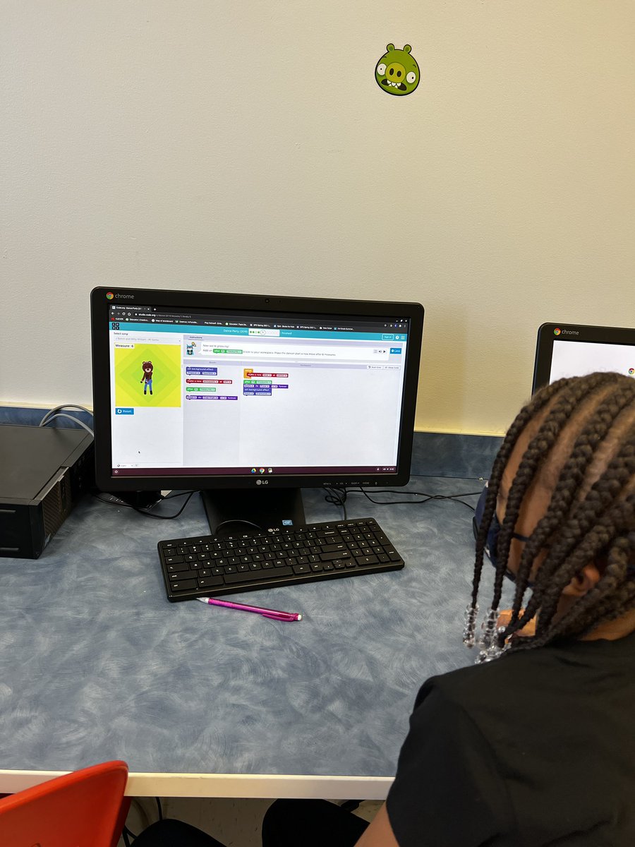 Students <a href="/FayStreetElem/">Fayetteville Street Elementary School</a> in the PAL program used <a href="/codeorg/">Code.org</a> to to create dance parties!!!  <a href="/DurhamPublicSch/">Durham Public Schools</a> #DigitalLearning