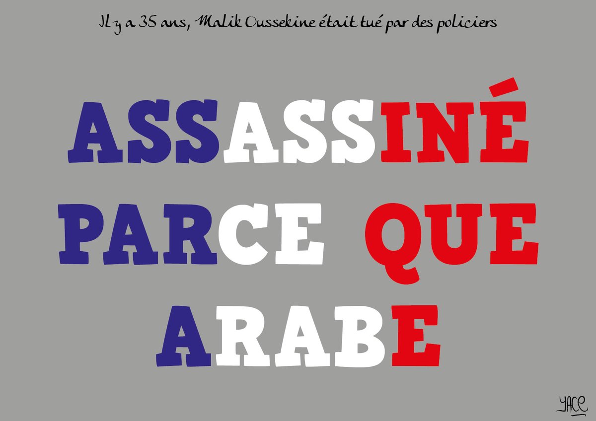 iamyace's tweet image. Malik Oussekine, il y a 35 ans
#yAce #dessin #MalikOussekine