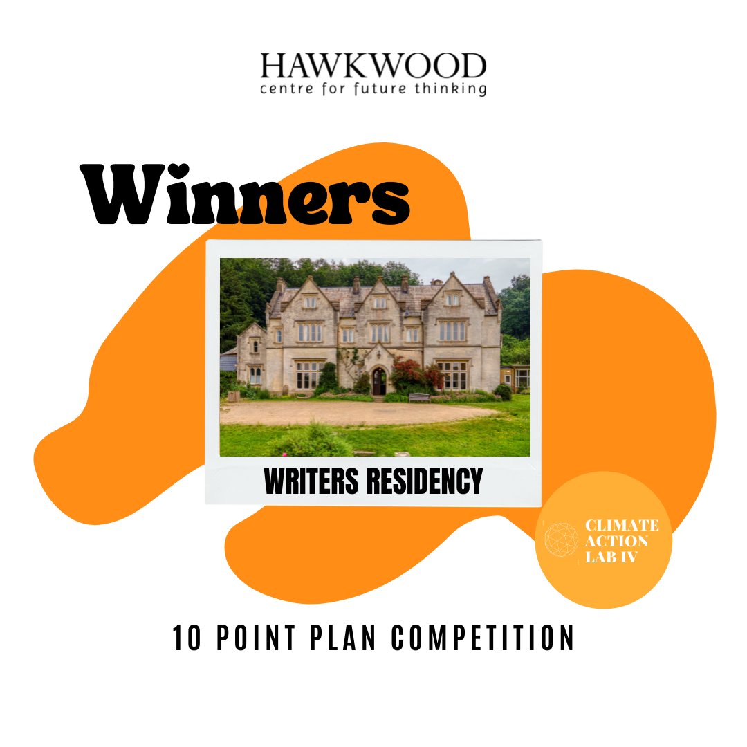 HawkwoodCFT's tweet photo. ANNOUNCEMENT: Winners of the 10 Point Action Plan from our #ClimateActionLab - 1st Place Prize: Writers Residency at Hawkwood.

Read here:
https://t.co/6hiPnMsvLu

We're proud of our flagship event, and to use this as a catalyst to continue action post #COP26 #shakeupthesystem https://t.co/wP1vzNyNTG