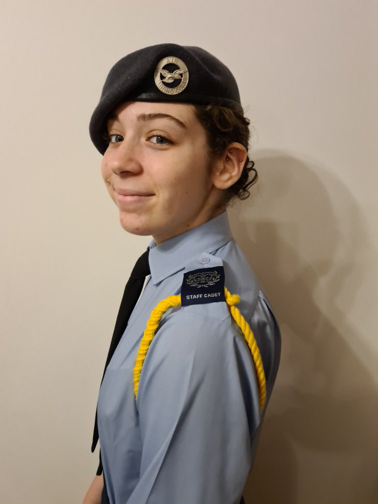 Congratulations to Cadet Warrant Officer Weideman on her appointment following her recent interview with the Wing Commander. @arc_sni <a href="/aircadets/">RAF Air Cadets</a> @SNIRAFACMedia <a href="/hrfca/">Highland Reserve Forces' and Cadets' Association</a> <a href="/ComdtAC/">Commandant RAF Air Cadets</a>
