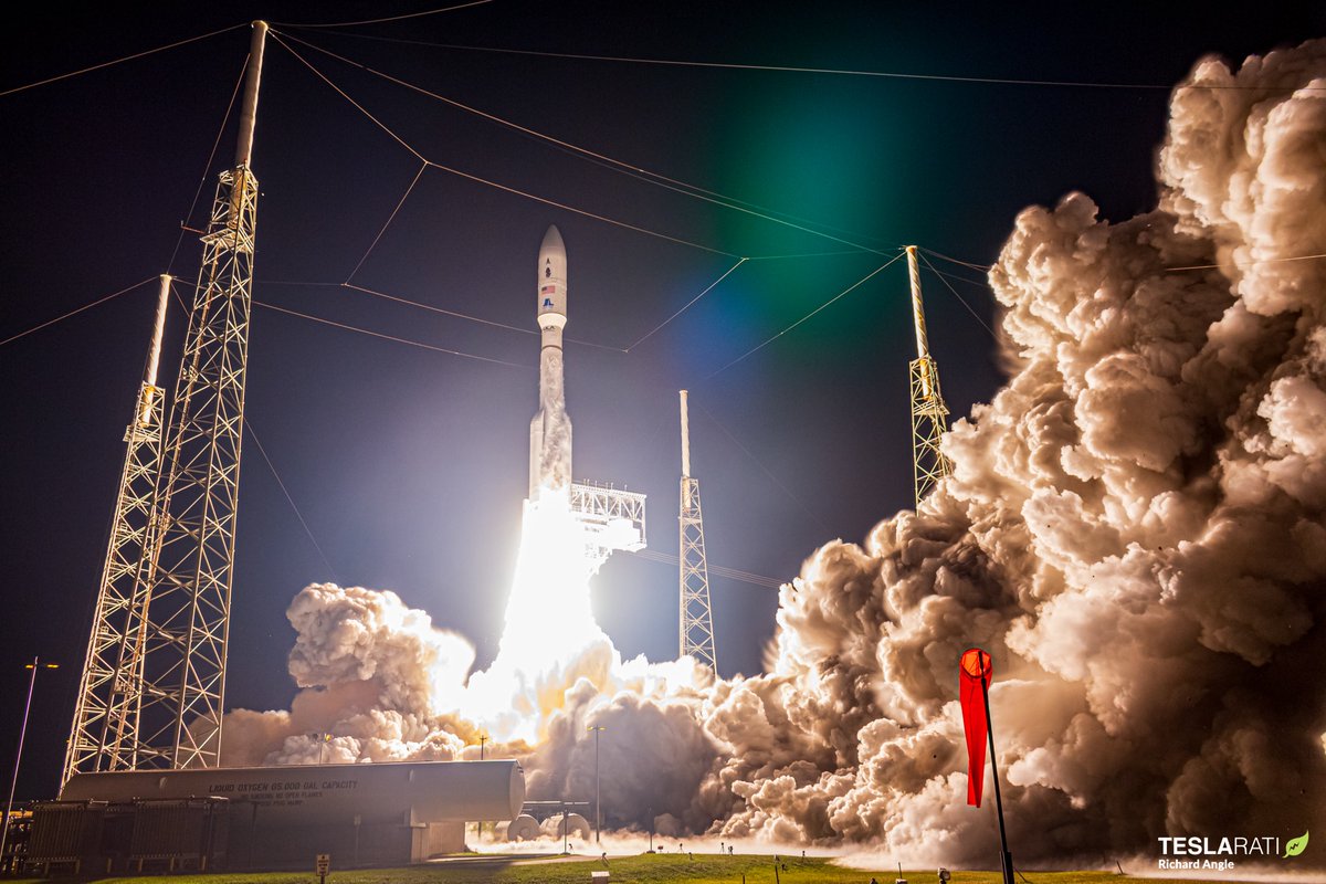 Very early this morning the @ulalaunch #AtlasV successfully launched the #STP3 mission for the @SpaceForceDoD!

📸for @Teslarati