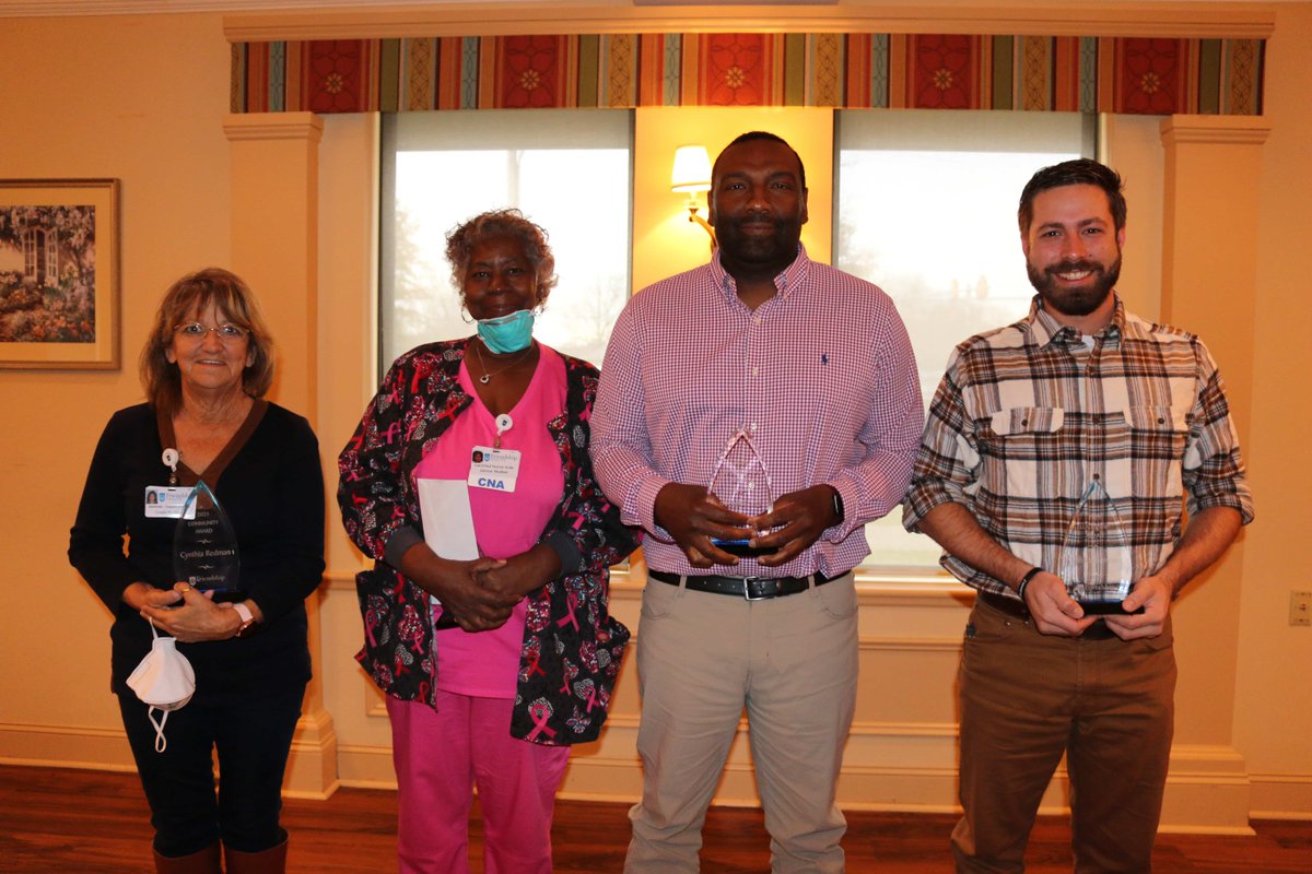 We are proud to announce our 2021 Employee Recognition Awards winners!  Congratulations to Cynthia Redman, Janice Walker, Eric Johnson and Holston Norman!  Follow the link for the full story: ow.ly/4eHZ50H5FTn