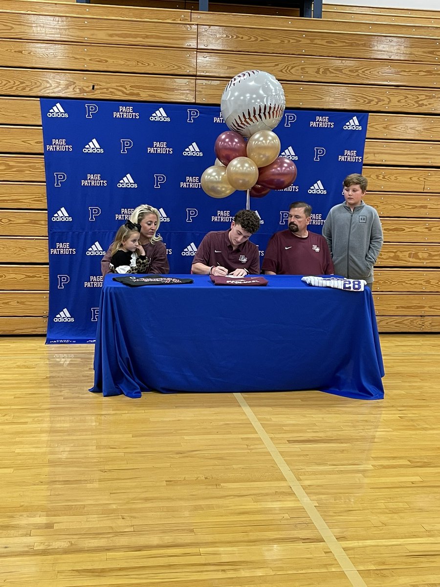 Ready for the next chapter! <a href="/PAGE_baseball/">Patriots Baseball</a> <a href="/mitchellrunnion/">Mitchell Runnion</a> <a href="/wcsPHSkar/">Coach Roeten</a> <a href="/EarlhamBaseball/">EarlhamBaseball</a> <a href="/CoachSak21/">Steve Sakosits</a>