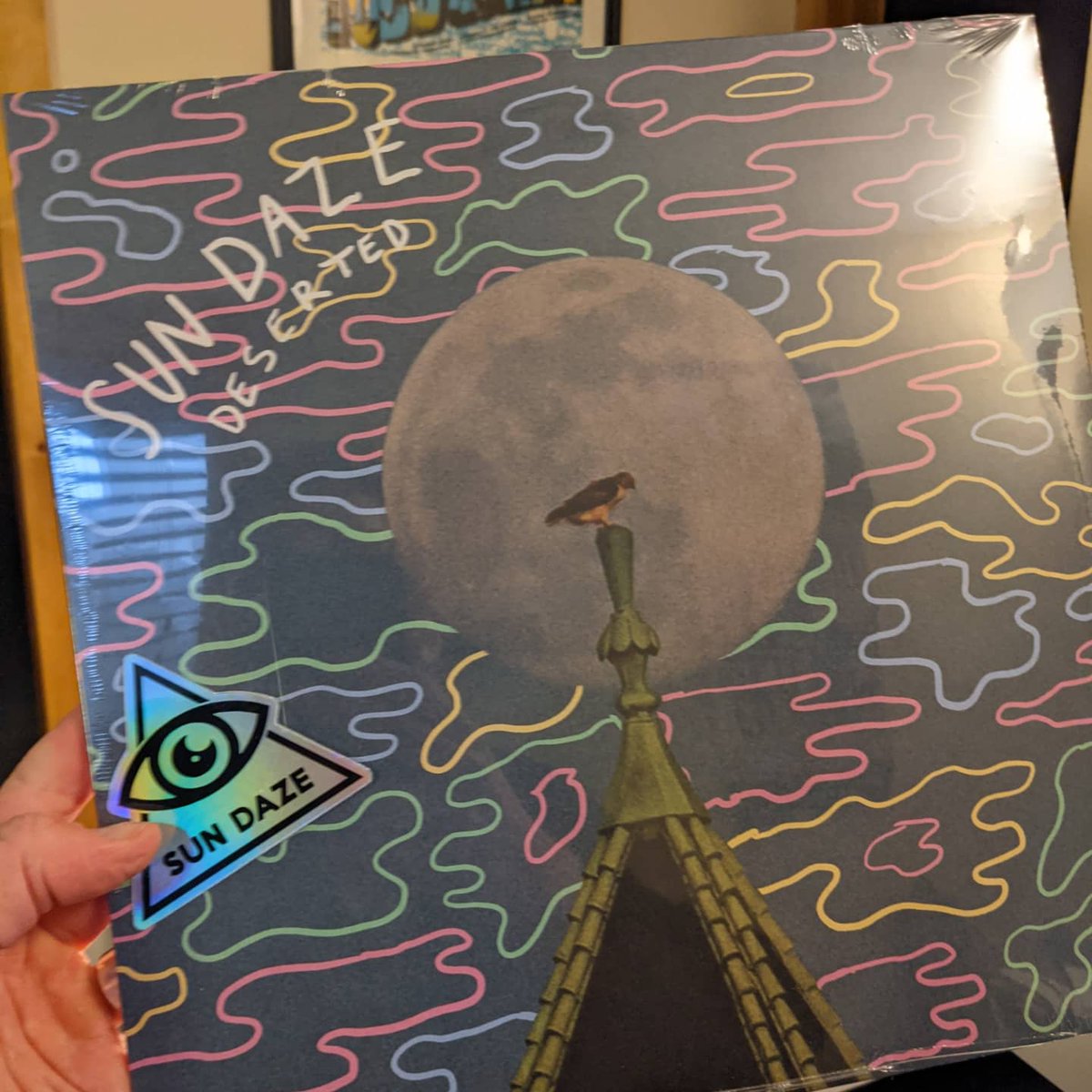 JohnEHult's tweet photo. No supply chain troubles at @difffolkrecords ... Two-day shipping for that @jukethetiger and @Soulcrate  magic. Take that, Bezos!
Makes me feel a little better about my whole family being too sick for the record release show ... https://t.co/ryhct9tQcb