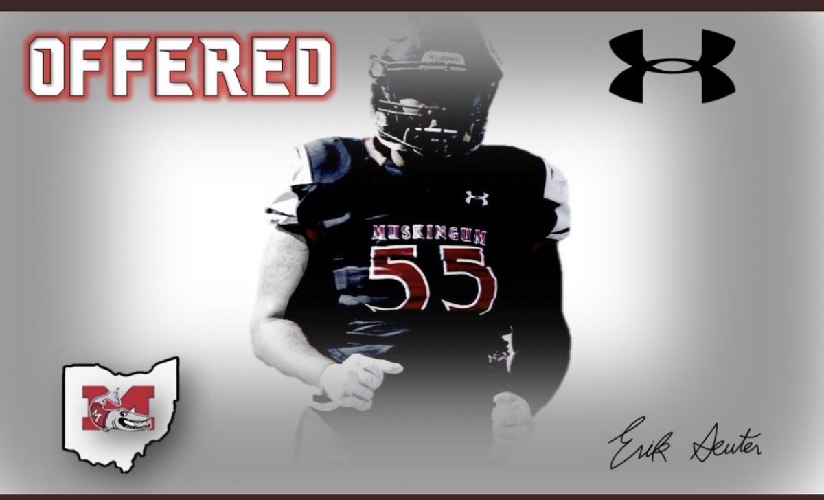 kingzay2004's tweet photo. #AGTG After a great talk with @coach_zeek , I’m blessed to receive  an offer from @MuskingumFB!!!!❤️🖤 https://t.co/xNQnVVG0Xt